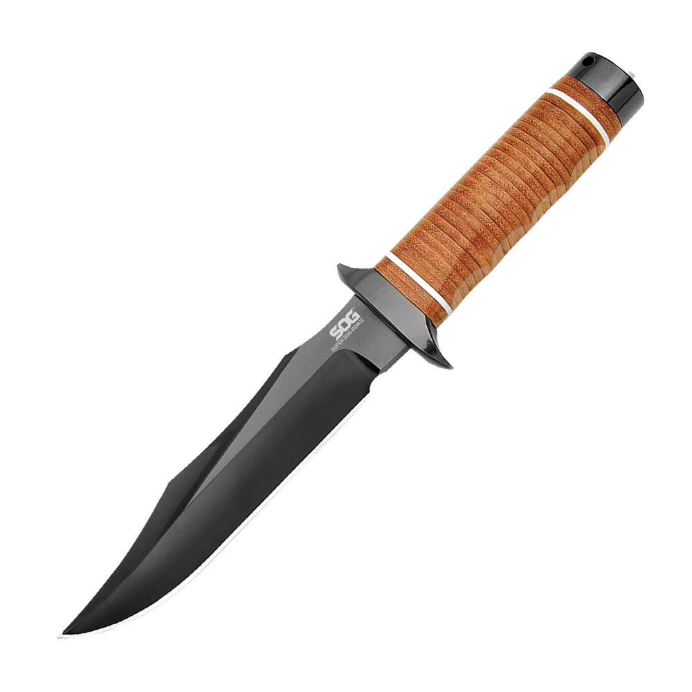 SOG Super Sog Bowie Fixed Blade Bushcraft Knife