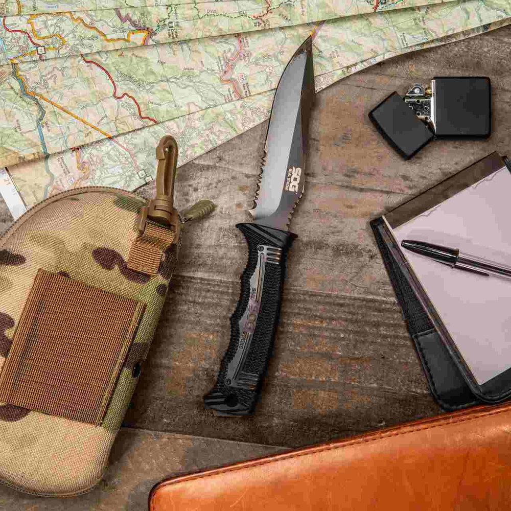 SOG Seal Strike Deluxe Field Companion Fixed Blade