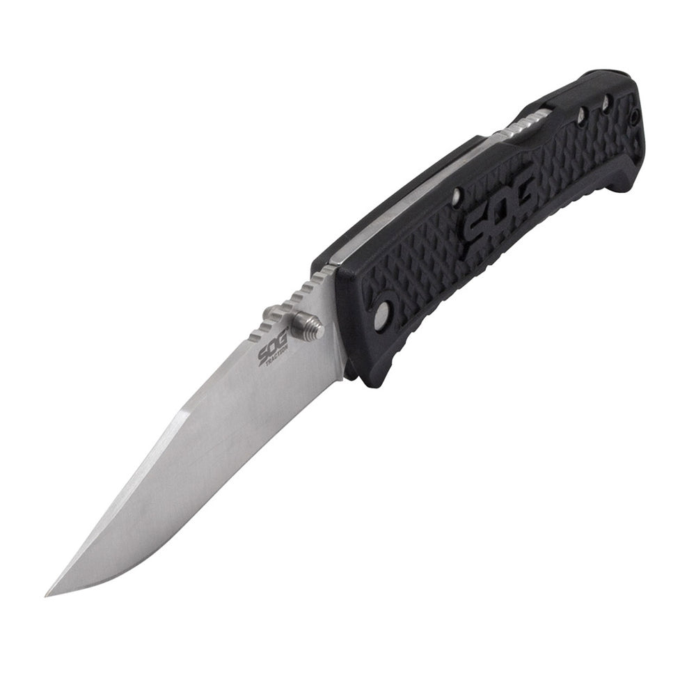 SOG Traction Clip Point Folding Knife