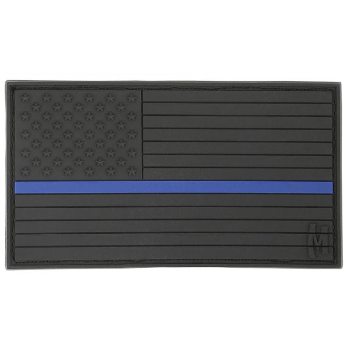 Maxpedition USA Flag (LE Thin Blue Line) Patch Large