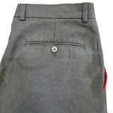 Vintage Royal Mail Navy Trousers with Red Stripe Pocket Detail