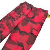 Wynnster Combat Kids Red Camouflage Cargo Trousers