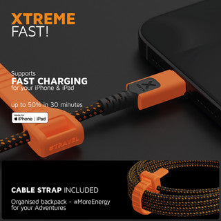 XStorm Xtreme Cable: USB-A to Lightning - 1.5m