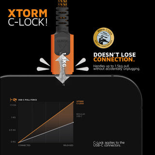 XStorm Xtreme Cable: USB-A to USB-C - 1.5m