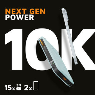 XStorm Fuel Series 5 Power Bank 20W - 10,000 mAh - Teal Blue