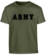 Kombat UK Kids Army T-shirt - Olive Green