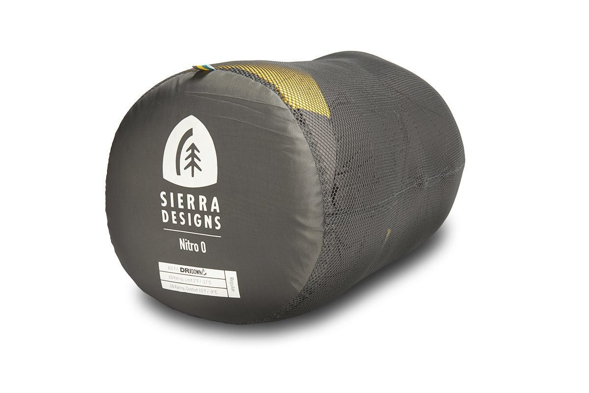 Sierra Designs Nitro 0 800 Dridown Sleeping Bag
