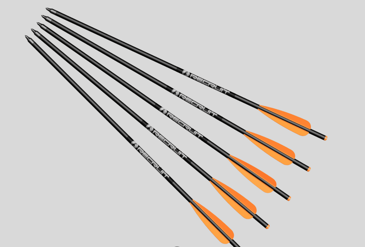 Barnett 18" Fiberglass Crossbow Bolts x 5