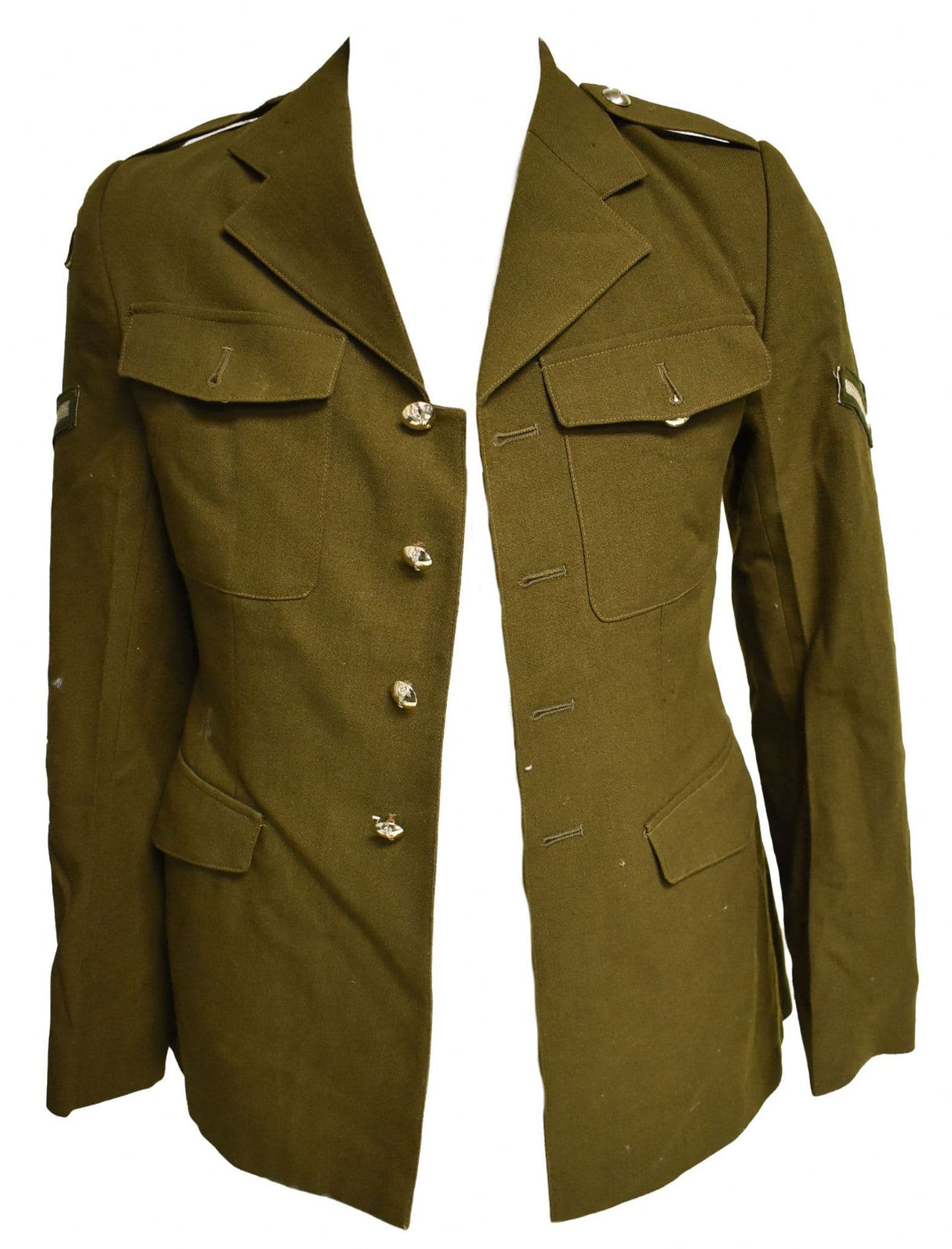 British Army Men's 1980 Pattern No.2 Dress Uniform Jacket - Khaki