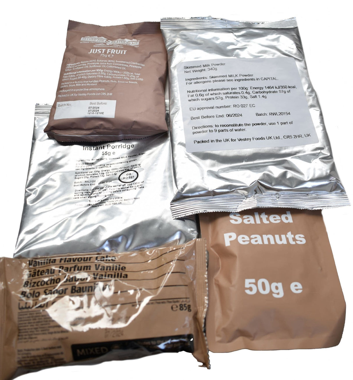 British Military Ration Pack Accessories - Various Items