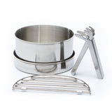 Kelly Kettle Large Cook Set (Stainless) For Base Camp & Scout