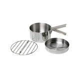 Kelly Kettle Large Cook Set (Stainless) For Base Camp & Scout