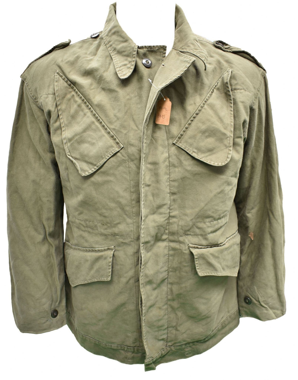Dutch Military Vintage Olive Green Jacket