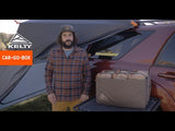 Kelty Car Go Box Camp Storage Organiser - Beluga/Dull Gold