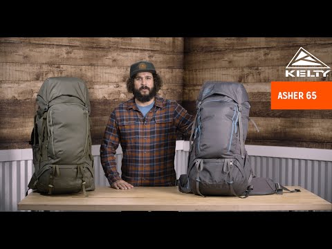 Kelty Asher 65L Backpack Bag - Winter Moss