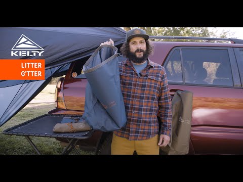 Kelty Litter Gitter Camp Trash Storage Bag - Winter Moss