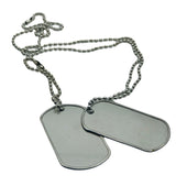 Kombat UK Dog Tags - Silver