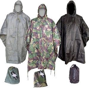 Kombat UK US Style Poncho - Various Colours