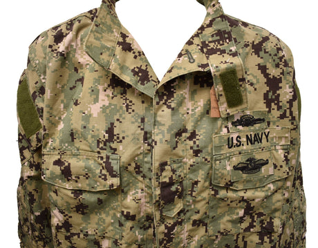 US Navy Working Uniform NWU AOR2 Type III Camo Shirt